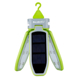 Solar Powered Clover Style Portable Camping Lantern