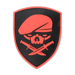 Military Morale Patch (Red Skull)