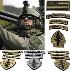 SPECIAL FORCES RANGER AIRBORNE Military Patch Kit (5PCS/set)